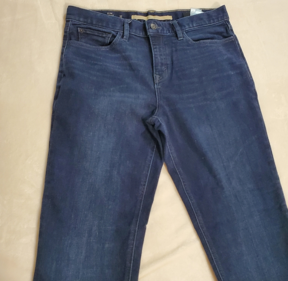 Banana Republic Blue Straight Jeans Classic Style‎